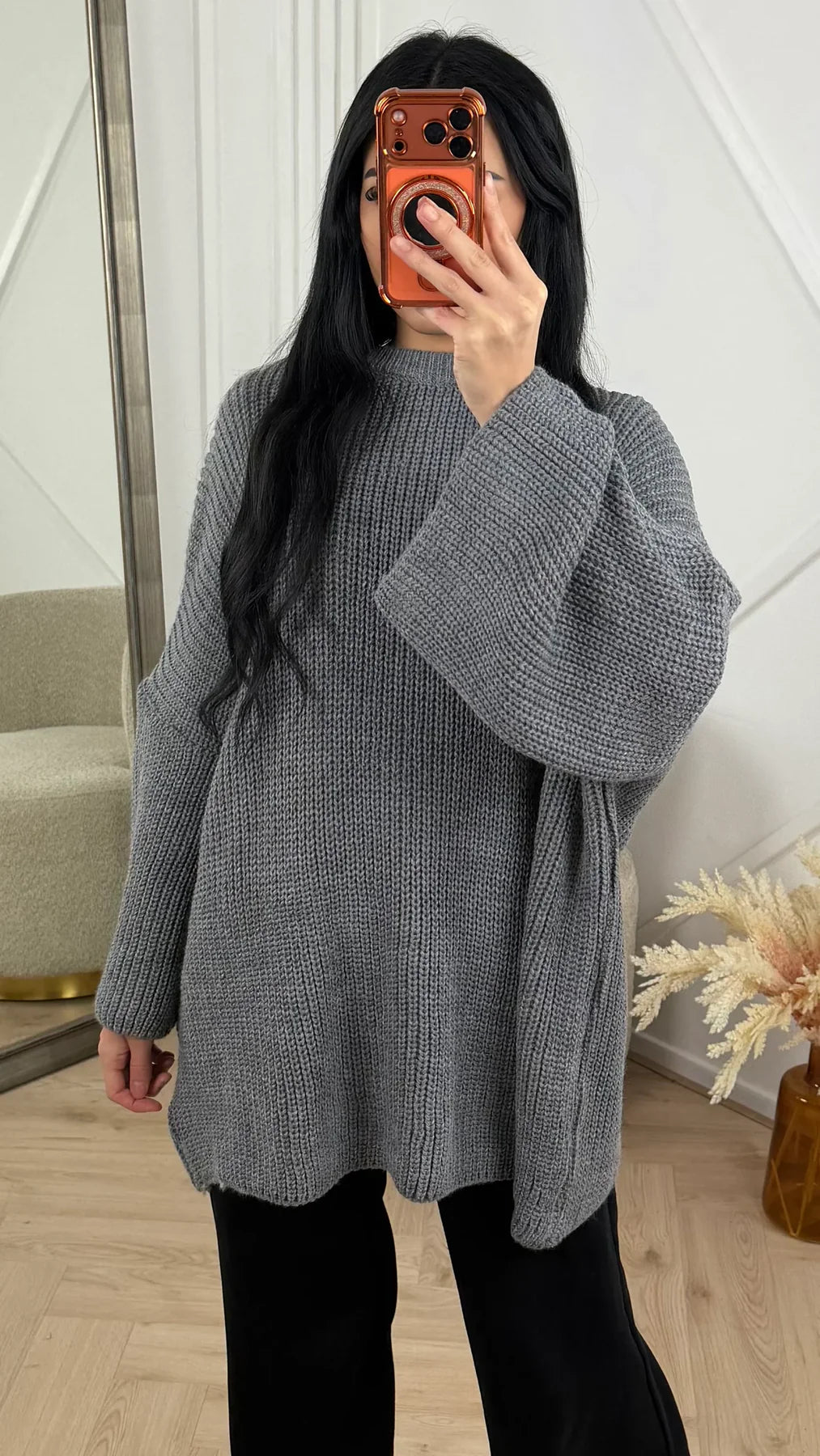 Romilda™ | Oversize-Strickpullover