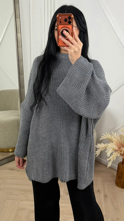 Romilda™ | Oversize-Strickpullover