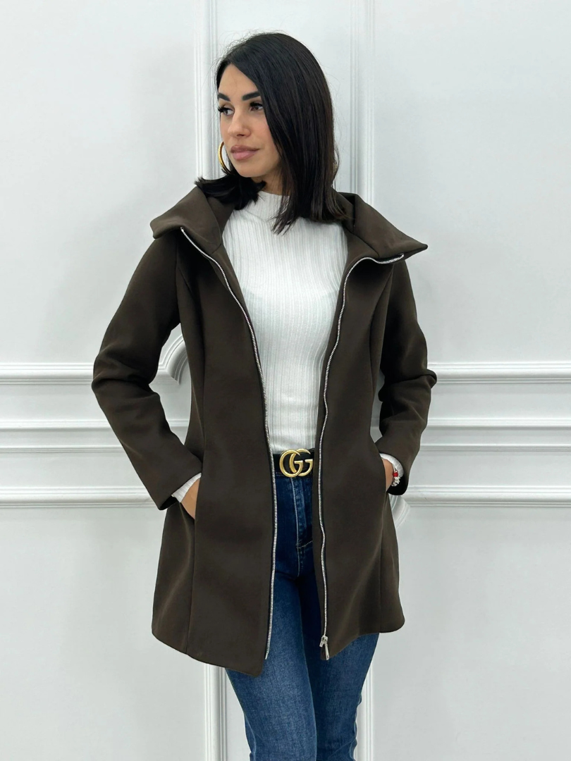 Kirella™ | Jacke in mittlerer Länge mit Kapuze