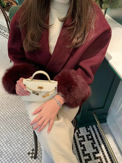 Ismerie™ | Eleganter Wollmantel