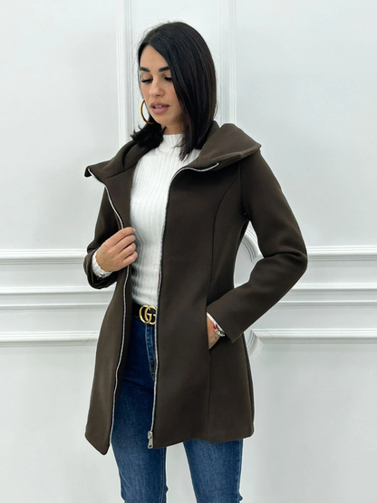 Kirella™ | Jacke in mittlerer Länge mit Kapuze