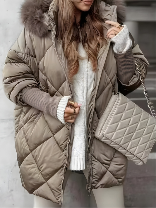 Theresa™ | Gesteppte Pufferjacke mit Kapuze