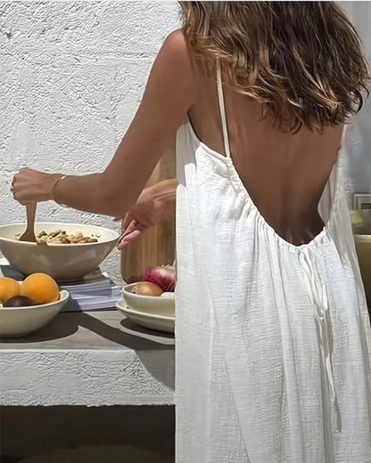 Yareli™ | Leichtes Maxikleid mit Trägern