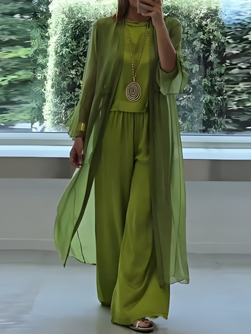 Faelina™ | Lässiges, schickes Dreiteiliges Set