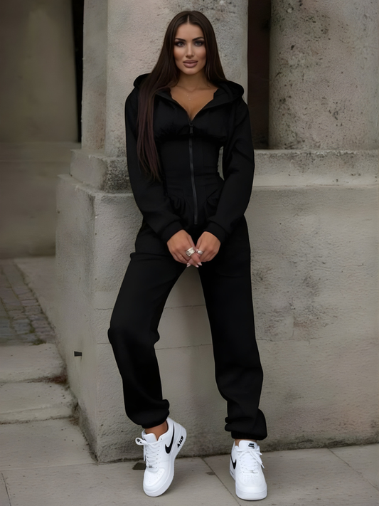 Serenya™ | Urbaner Lounge-Jumpsuit für jeden Tag