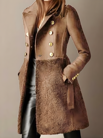 Brunella™ | Vintage-Mantel aus Wollmischung