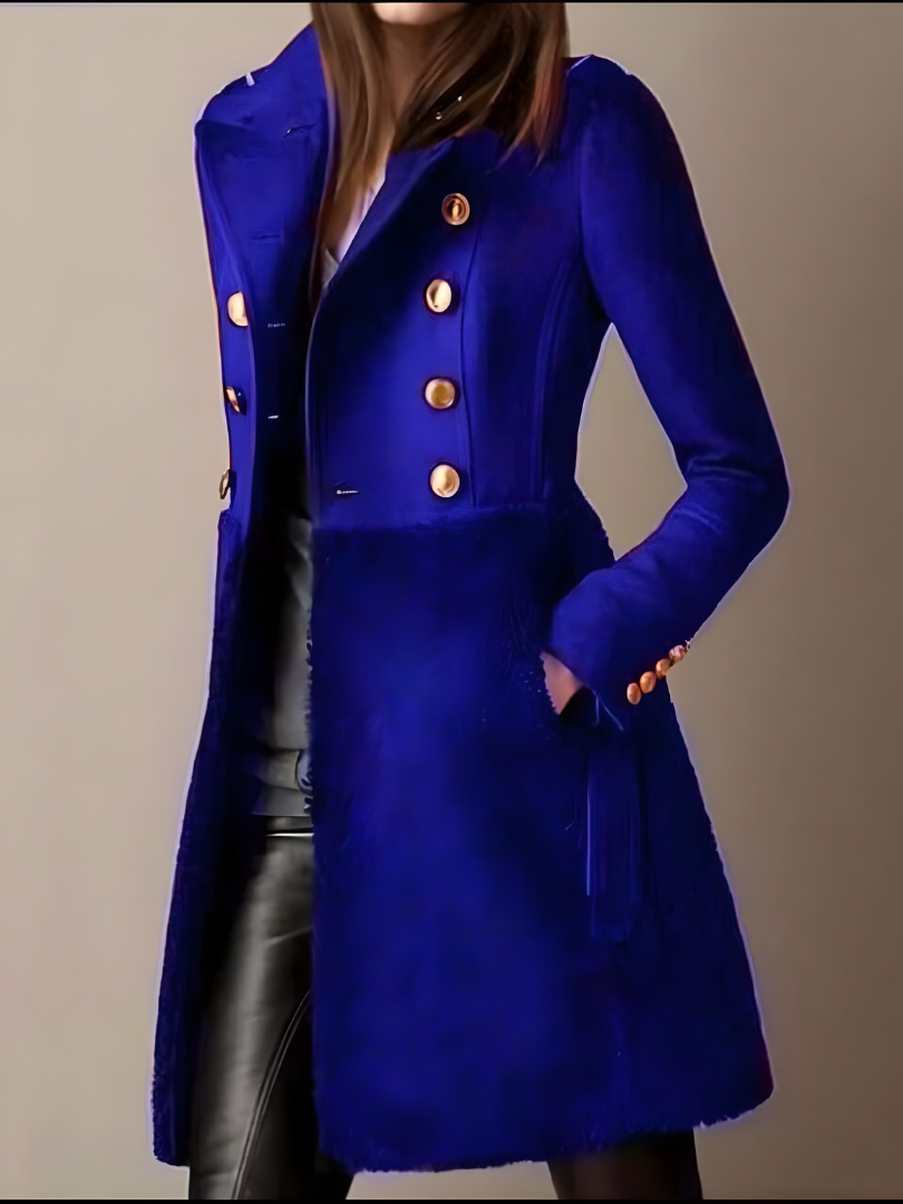 Brunella™ | Vintage-Mantel aus Wollmischung