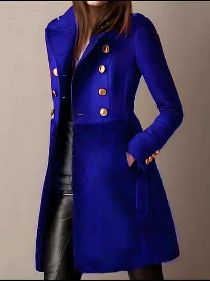 Brunella™ | Vintage-Mantel aus Wollmischung