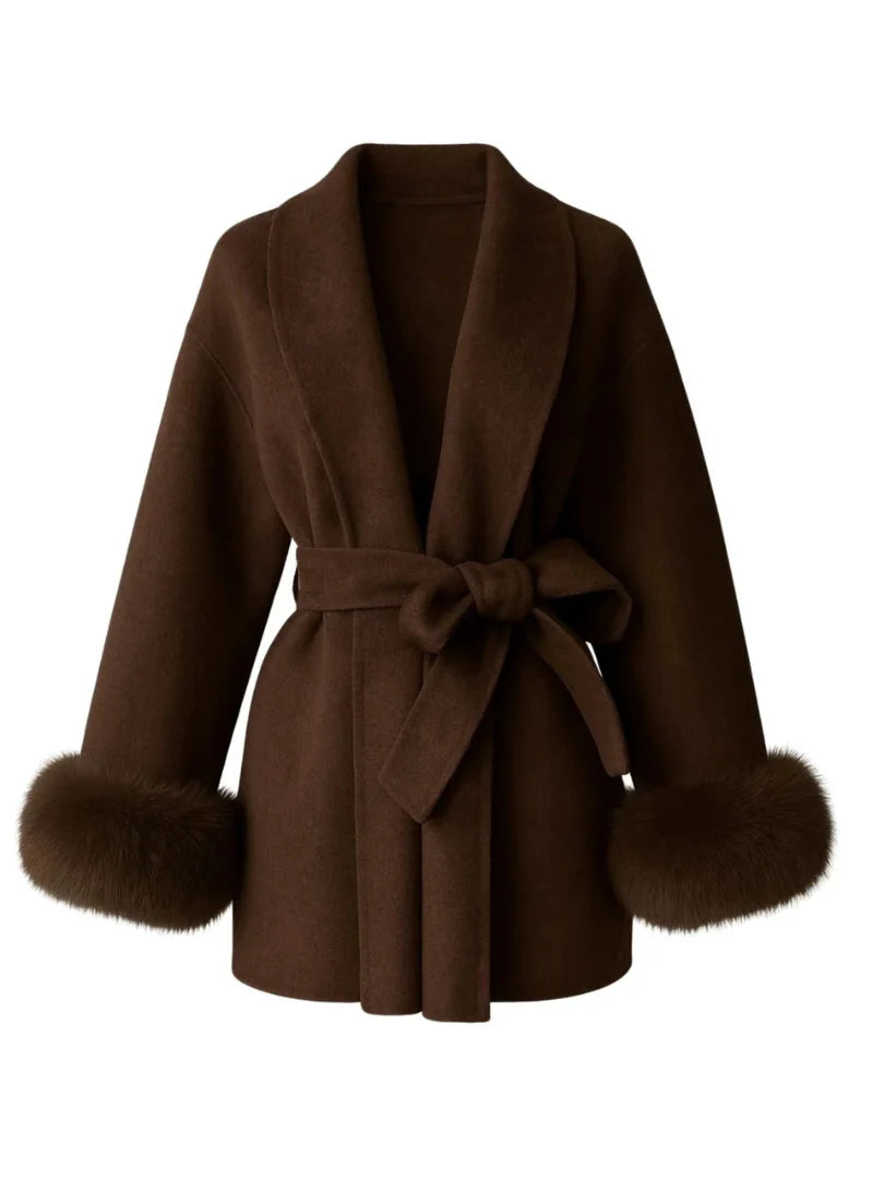 Ismerie™ | Eleganter Wollmantel