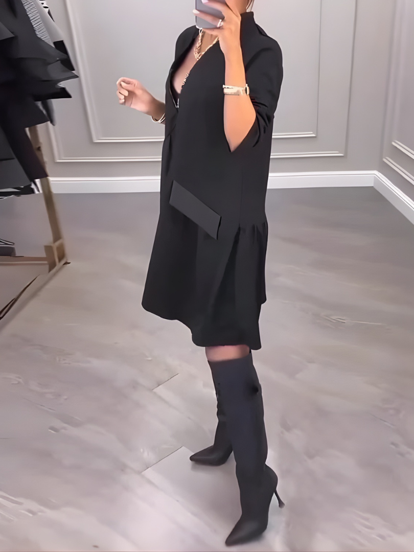 Veltrud™ | Lässiges, mehrlagiges Minikleid