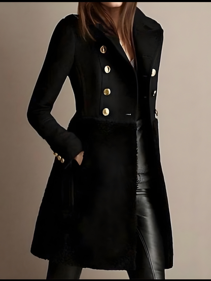 Brunella™ | Vintage-Mantel aus Wollmischung