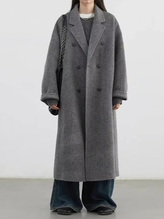 Halyra™ | Doppelreihiger Retro-Übermantel