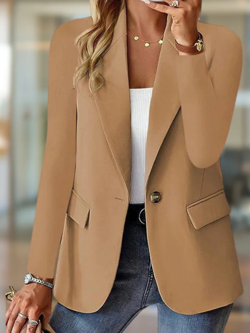 Lunaria™ | Klassischer Ein-Knopf-Blazer