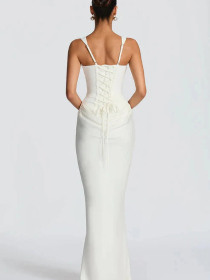 Lirissa™ | Maxikleid mit quadratischem Ausschnitt