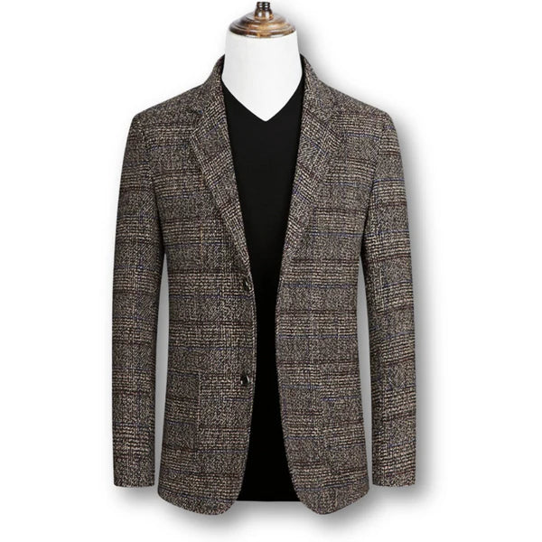 Aron™ | Eleganter Tartan-Blazer