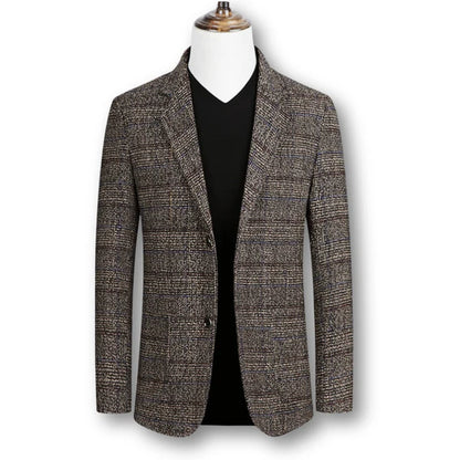 Aron™ | Eleganter Tartan-Blazer