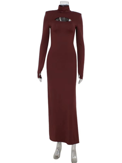 Olythia™ | Langärmliges Rollkragenkleid