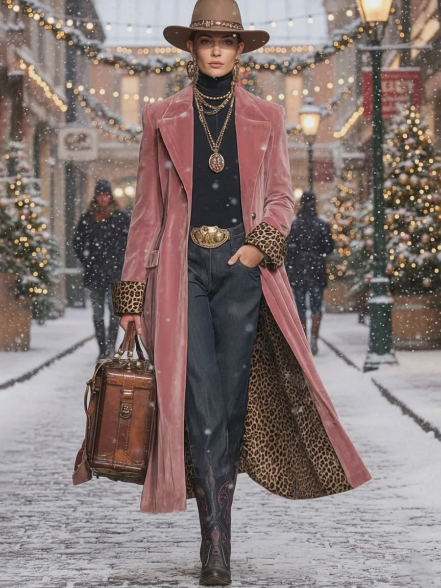 Katharina™ | Eleganter Wintermantel aus Samt