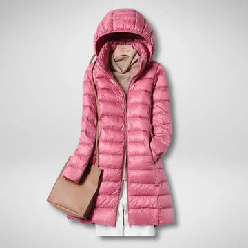 Sibylle™ | Lange gesteppte Jacke