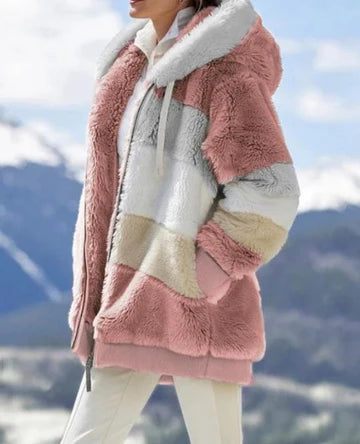 Vireya™ | Kunstfelljacke mit Kapuze