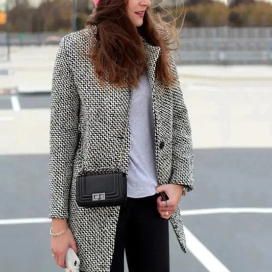 Birgit™ | Eleganter Wollmantel