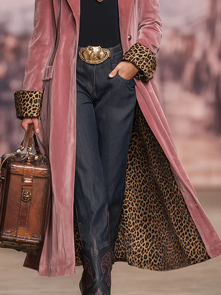 Katharina™ | Eleganter Wintermantel aus Samt