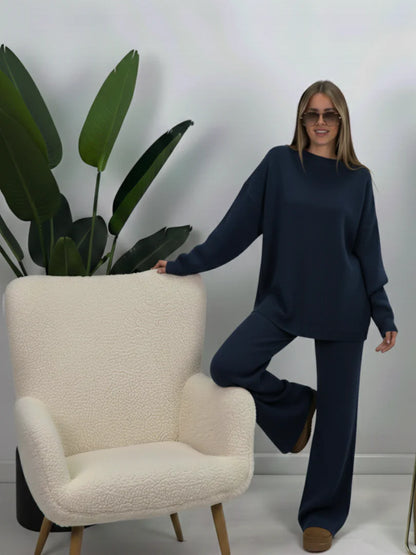 Eleonore™ | Lässiges gestricktes Lounge-Set
