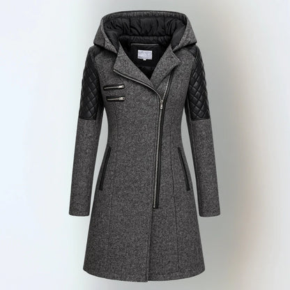 Emma™ | Elegante asymmetrische Winterjacke