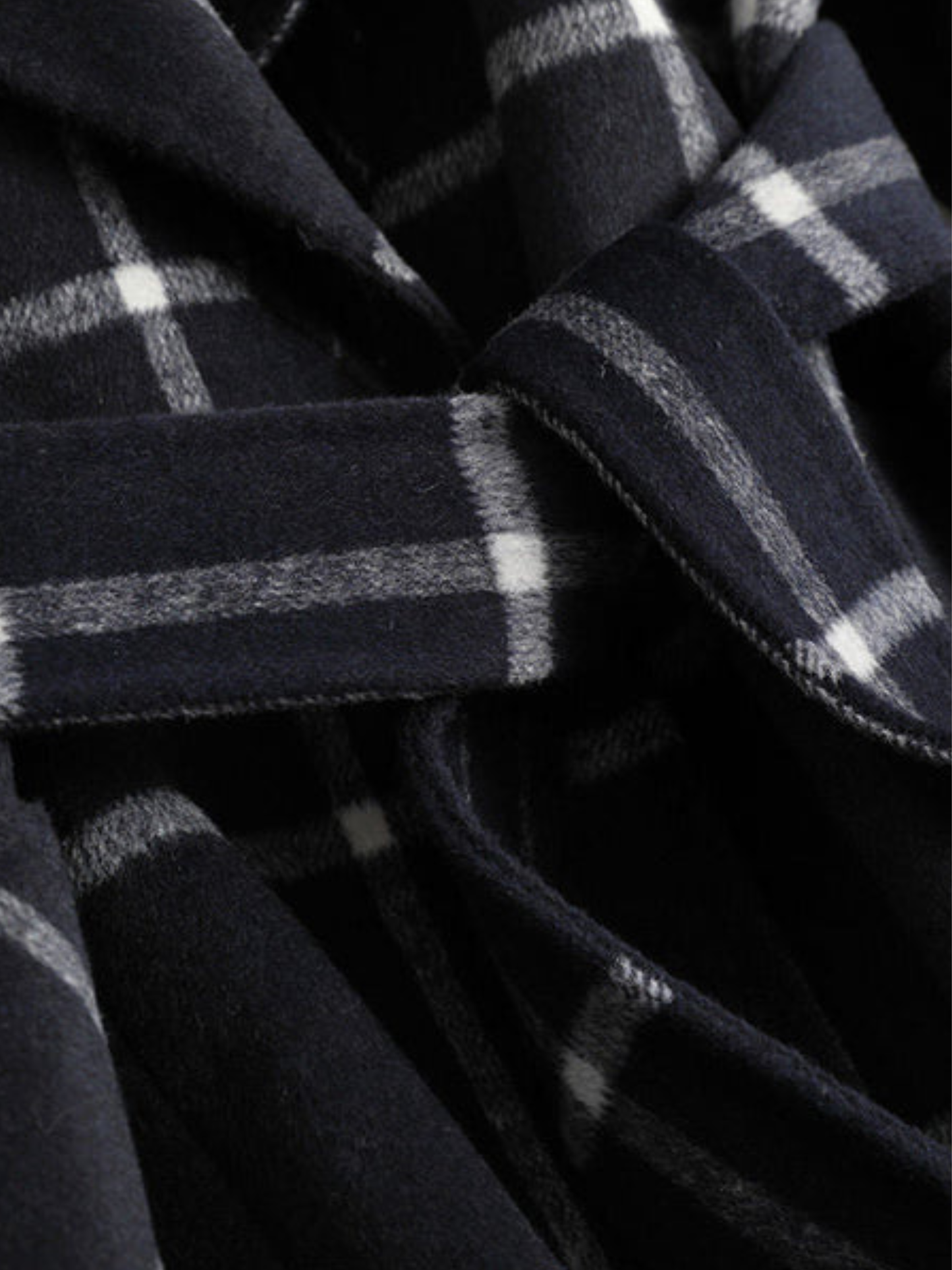 Josephine™ | Eleganter karierter Wollmantel