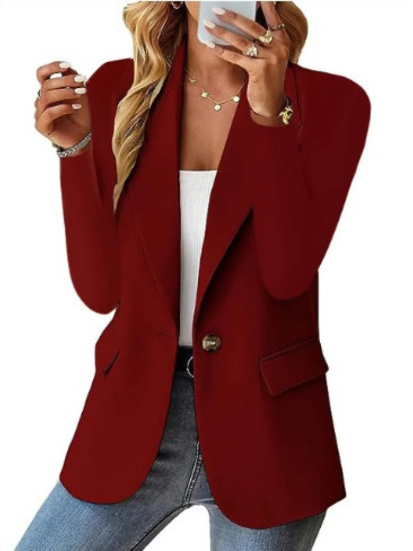 Lunaria™ | Klassischer Ein-Knopf-Blazer