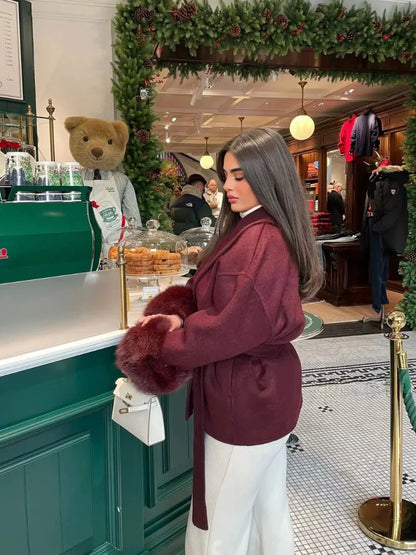 Ismerie™ | Eleganter Wollmantel