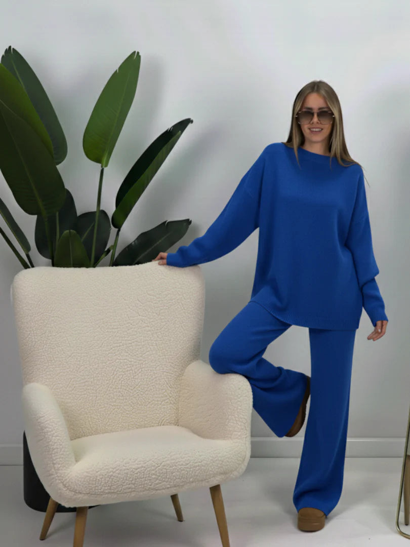 Eleonore™ | Lässiges gestricktes Lounge-Set