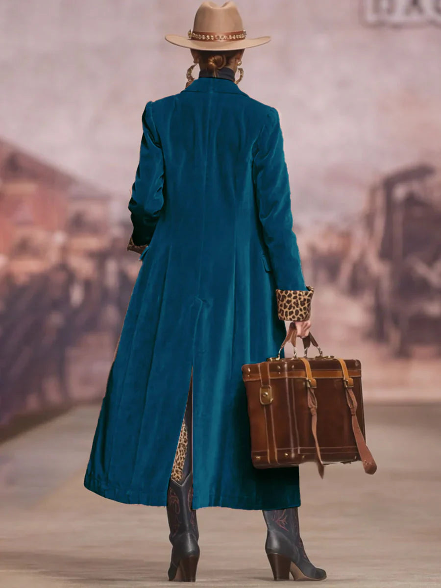 Katharina™ | Eleganter Wintermantel aus Samt