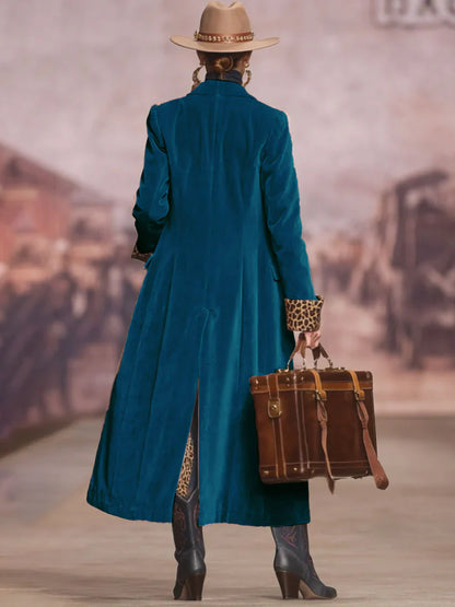 Katharina™ | Eleganter Wintermantel aus Samt