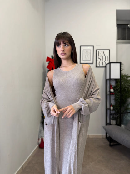 Anna™ | Midikleid mit asymmetrischen Ärmeln