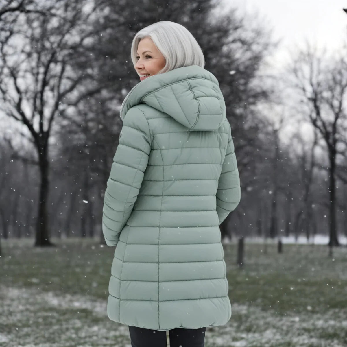 Evelin™ | Gesteppter Wintermantel