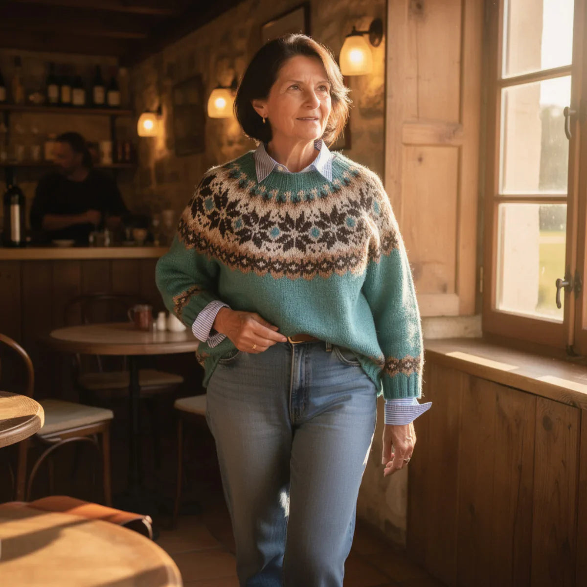 Petra™ | Eleganter Vintage-Strickpullover