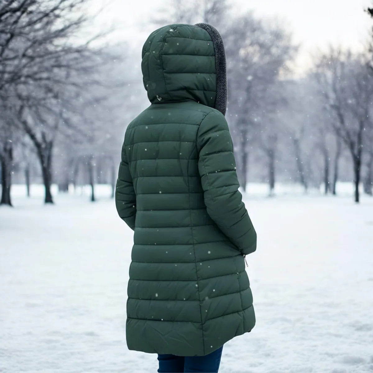 Evelin™ | Gesteppter Wintermantel