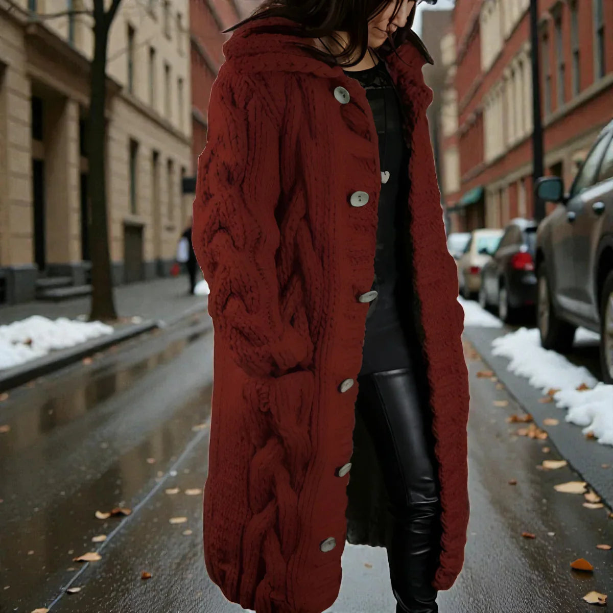 Cosima™ | Gemütlicher Strickmantel