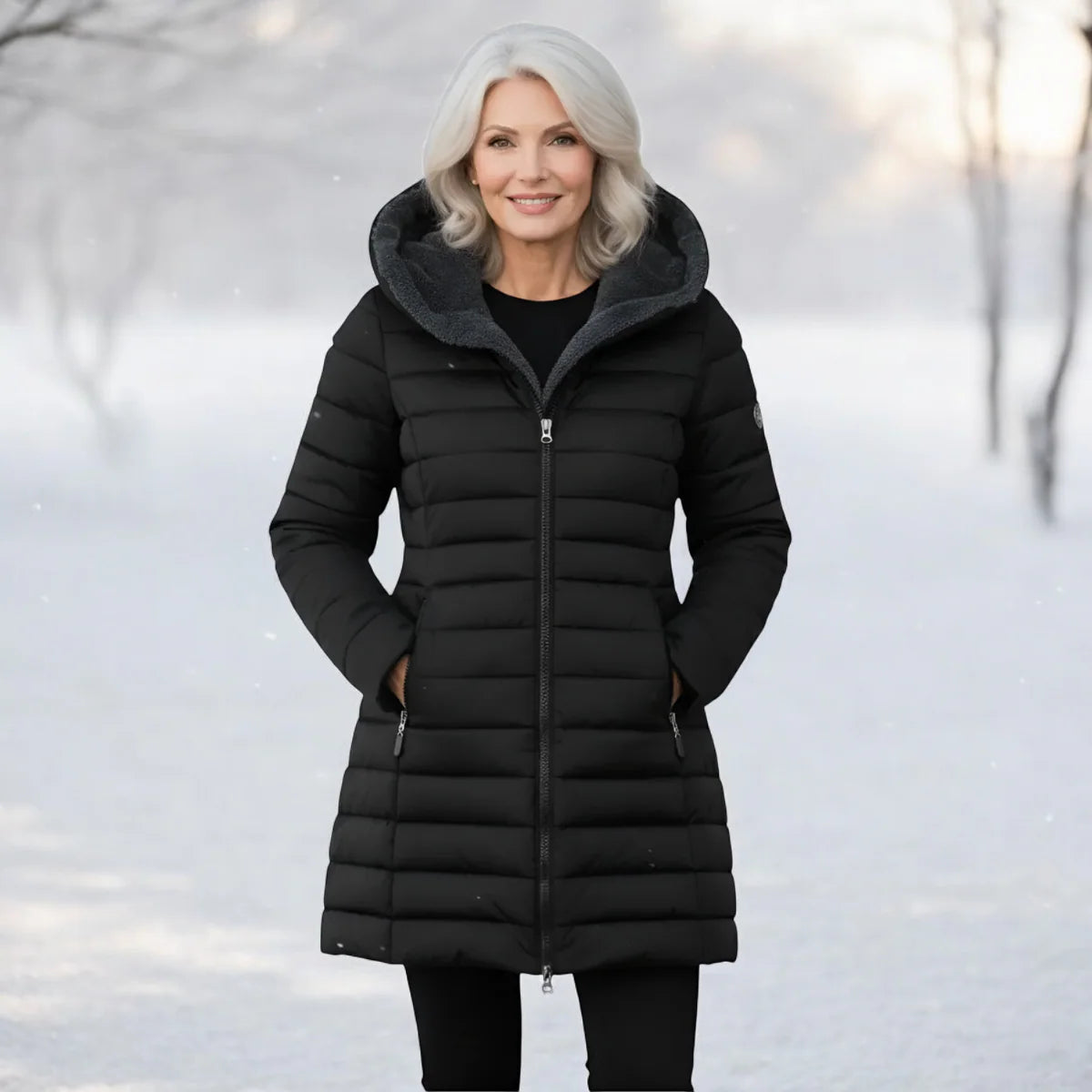 Evelin™ | Gesteppter Wintermantel