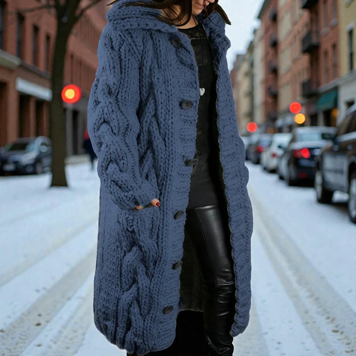 Cosima™ | Gemütlicher Strickmantel