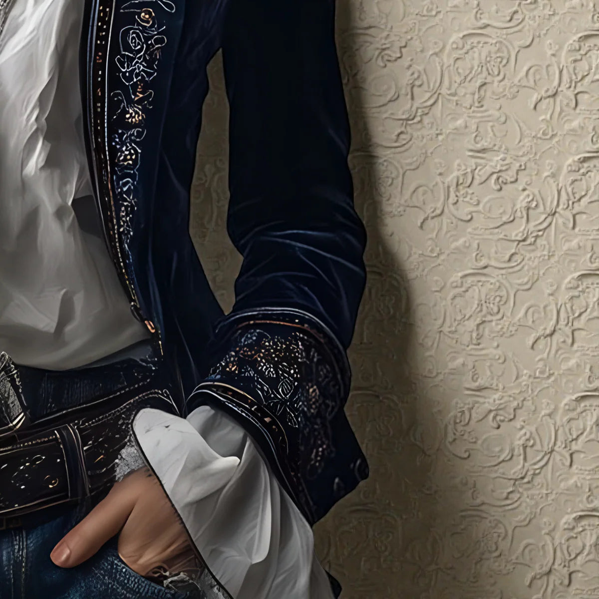 Helene™ | Elegante Samtjacke