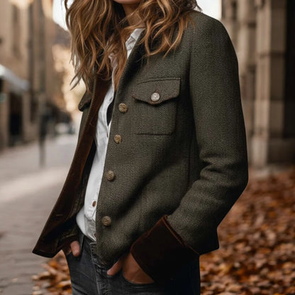 Galina™ | Klassische urbane Knopfjacke