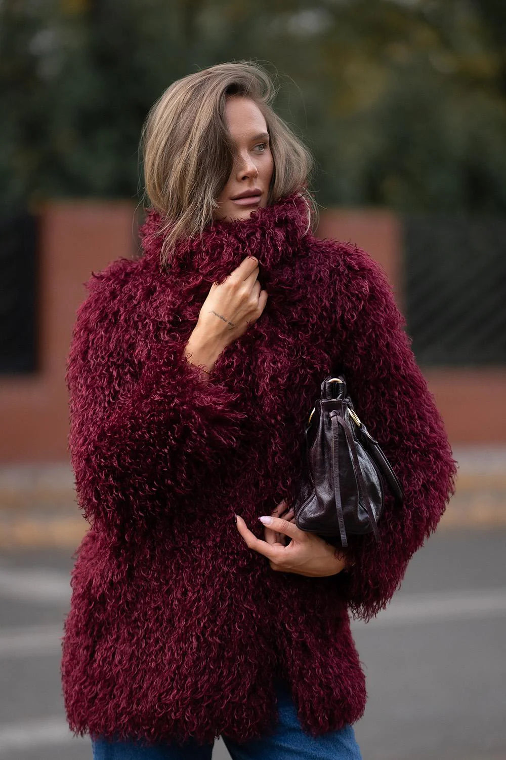 Bellamira™ | Stilvolle Kunstfelljacke