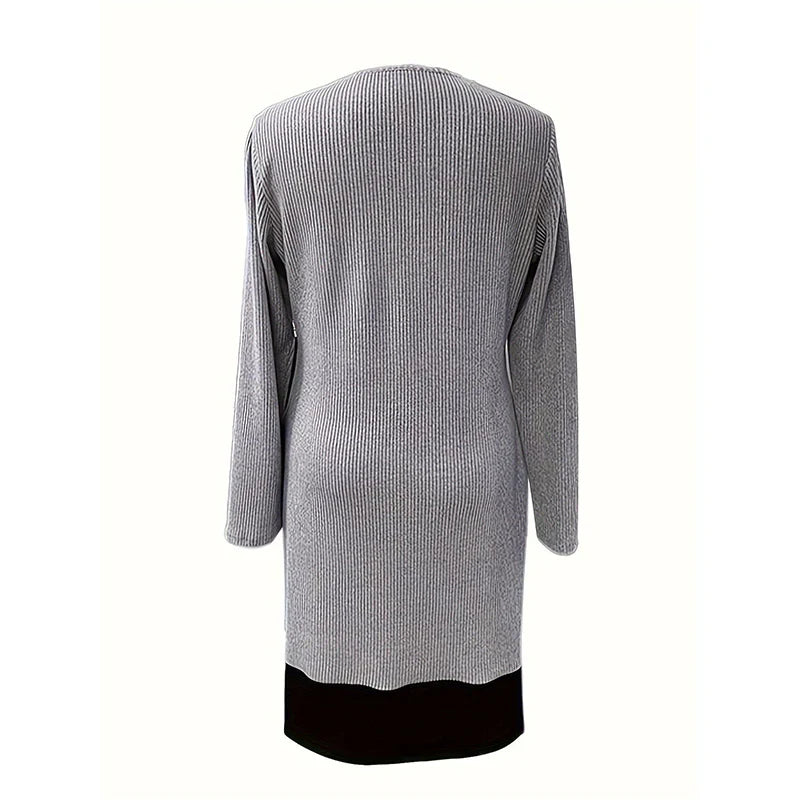 Beatrix™ | Langärmeliges Strickkleid