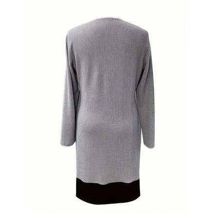 Beatrix™ | Langärmeliges Strickkleid