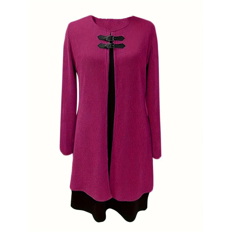 Beatrix™ | Langärmeliges Strickkleid