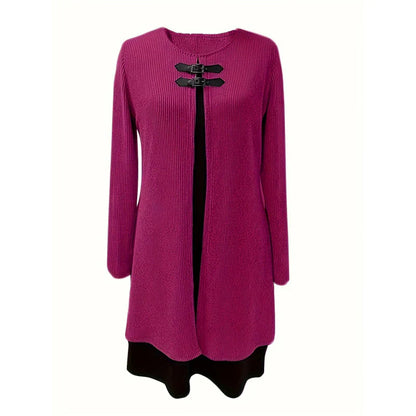 Beatrix™ | Langärmeliges Strickkleid