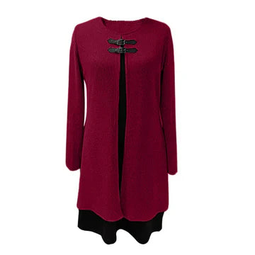 Beatrix™ | Langärmeliges Strickkleid