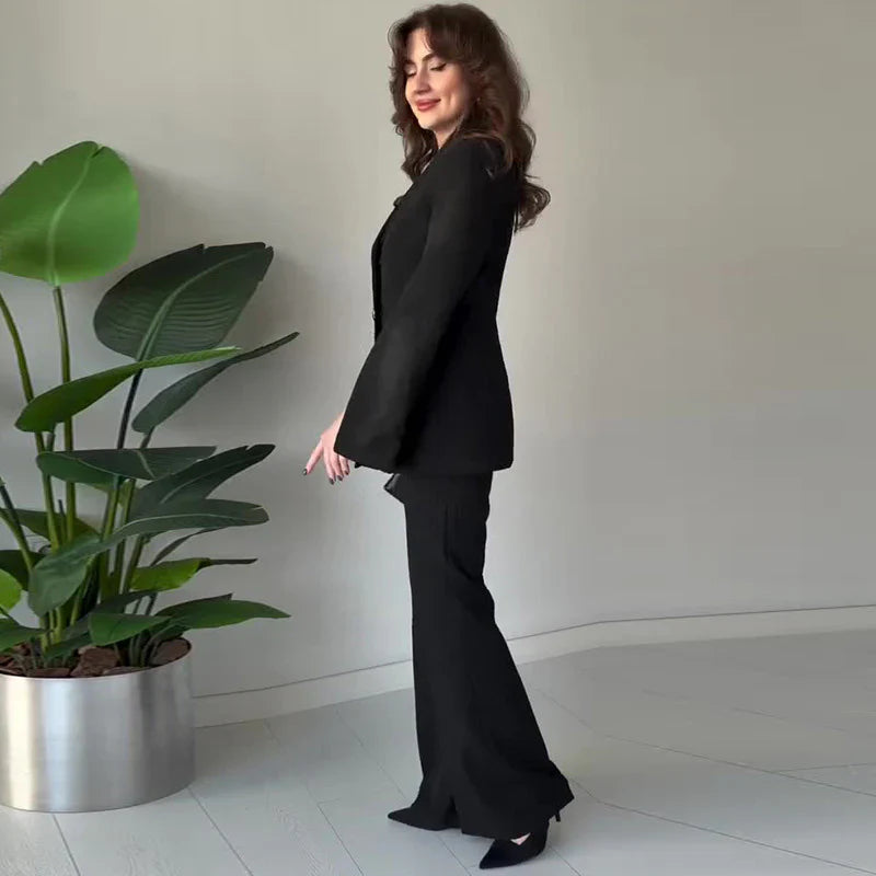 Umbra™ | Maßgeschneidertes strukturiertes Blazer-Set